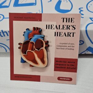 Healer's Heart lapel pin